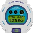 【CASIO 卡西歐】G-SHOCK  經典系列 運動電子錶 白 DW-6900RCS-7_50mm