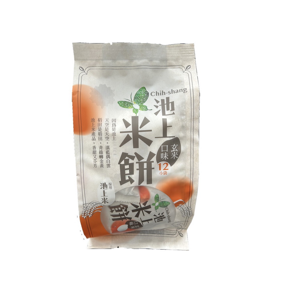【池上鄉農會】池上米餅-玄米口味(97公克x6包)