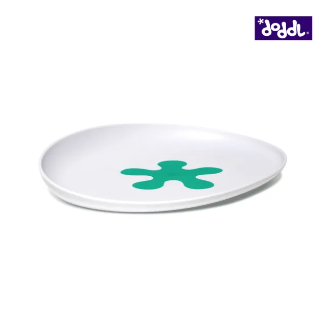 【Doddl】英國人體工學秒拾餐具 - 飛碟餐盤(專利單向式餐盤 強力止滑底座)