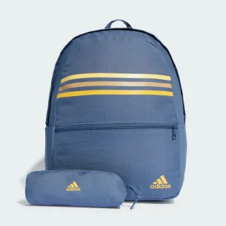 【adidas 愛迪達】3-STRIPES 後背包 戶外 運動 休閒 男/女 IR9838