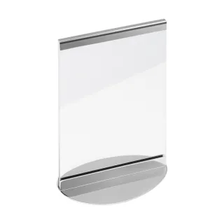 【Georg Jensen 官方旗艦店】Sky相框 10x15CM 4x6 IN(透明玻璃 鏡面拋光不銹鋼)