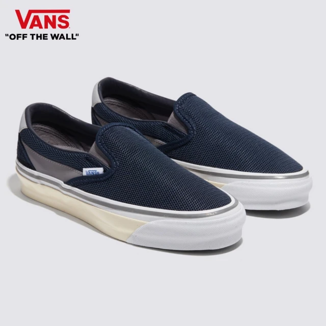 VANS 官方旗艦 Tokyo Design Collective Slip-On Reissue 98 SP 男女款海軍藍色滑板鞋