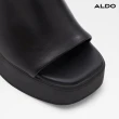 【ALDO】MAYSEE-個性厚底涼拖鞋-女鞋(黑色)