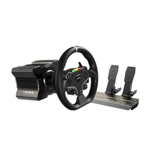 【MOZA RACING】R5 賽車方向盤模擬器套裝 雙踏板組(RS20 PC專用 台灣公司貨)