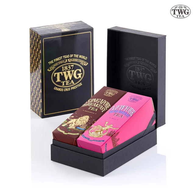 TWG Tea 時尚茶罐四入禮盒組 拿破崙探險茶 100g+