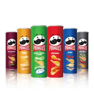 【Pringles 品客】品客洋芋片任選六入組
