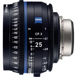 【ZEISS 蔡司】CP.3 25mm T2.1 Feet 電影定焦鏡頭--公司貨(CP3)