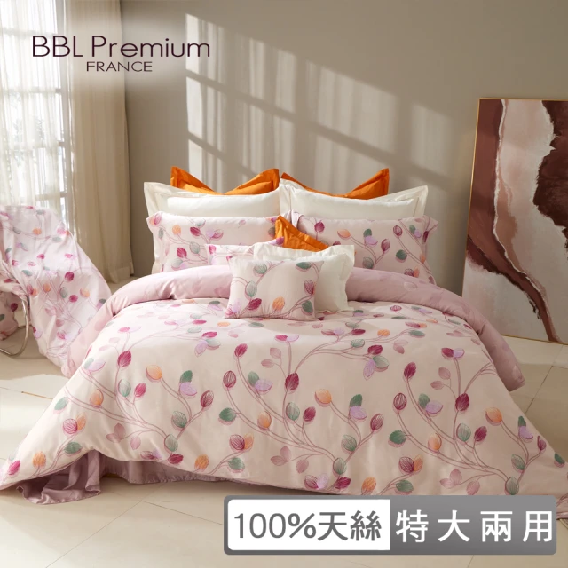 BBL PremiumBBL Premium 100%天絲印花兩用被床包組-可麗露-東方美人(特大)