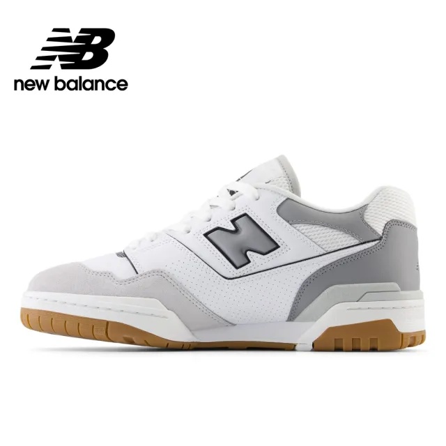 【NEW BALANCE】NB 復古鞋/運動鞋_男鞋/女鞋_灰白色_BB550ESC-D