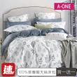 【A-ONE】速達 買一送一 100%純天絲 床包枕套組-台灣製(雙人/加大 均一價-多款任選)