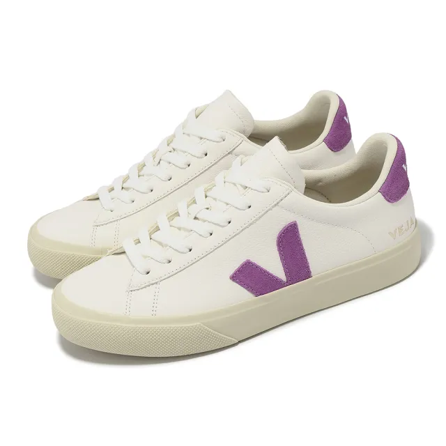 VEJA】休閒鞋Campo Chromefree Leather 女鞋皮革帆布經典小白鞋單一價