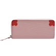 【Louis Vuitton 路易威登】M62967經典CLEMENCE BLOOMING EPI皮革花卉長夾(粉紅色)
