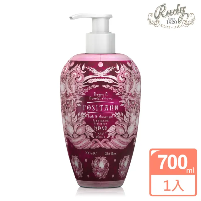 【Rudy】波西塔玫瑰 皇家釉彩沐浴乳700ml(專櫃公司貨)