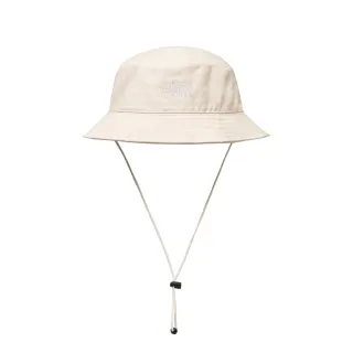 【The North Face 官方旗艦】北面男女款米色可調節帽帶休閒漁夫帽｜7WHNXMO