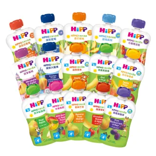【HiPP】喜寶生機綜合果汁200ml*6入(蘋果汁、綜合黑棗汁、紅寶多果汁)