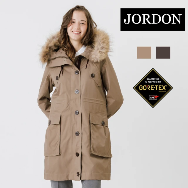 JORDON 橋登 GORE-TEX 防風防水機能長大衣(長版/風衣/鋪棉外套/女外套)