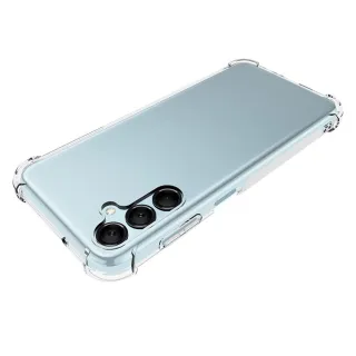 【YANG YI 揚邑】Samsung Galaxy M14 四角氣囊清透散熱防刮防滑防摔手機殼