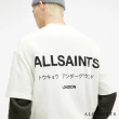 【ALLSAINTS】UNDERGROUND 純棉寬鬆LOGO短袖T恤-白 MG386W(寬鬆版型)