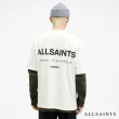 【ALLSAINTS】UNDERGROUND 純棉寬鬆LOGO短袖T恤-白 MG386W(寬鬆版型)