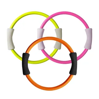 【台灣橋堡】日本版 皮拉提斯環 健身環 瑜珈環(SGS 認證 100% 台灣製造 Switch 不傷眼 瑜珈圈 瑜伽圈)