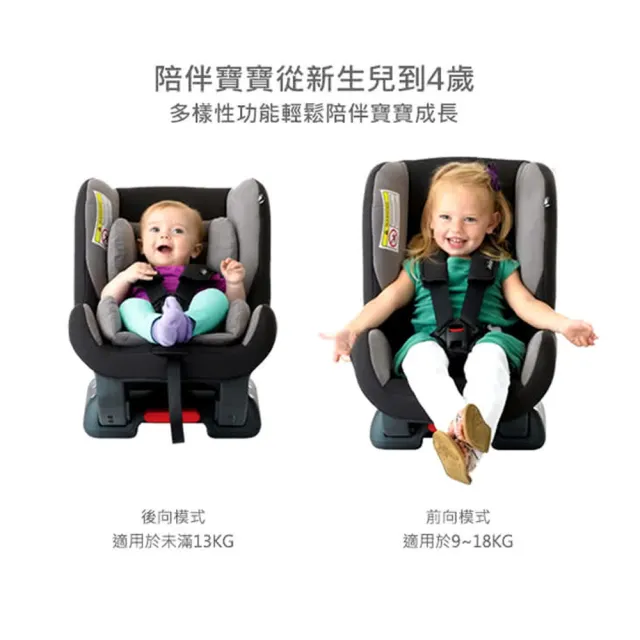【奇哥Joie】tilt 0-4歲雙向安全座椅/汽座 透氣款-momo限定版