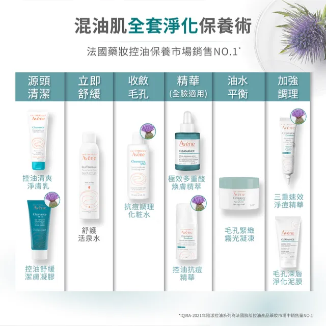 【Avene 雅漾官方直營】新品上市★毛孔深層淨化泥膜50ml(面膜)