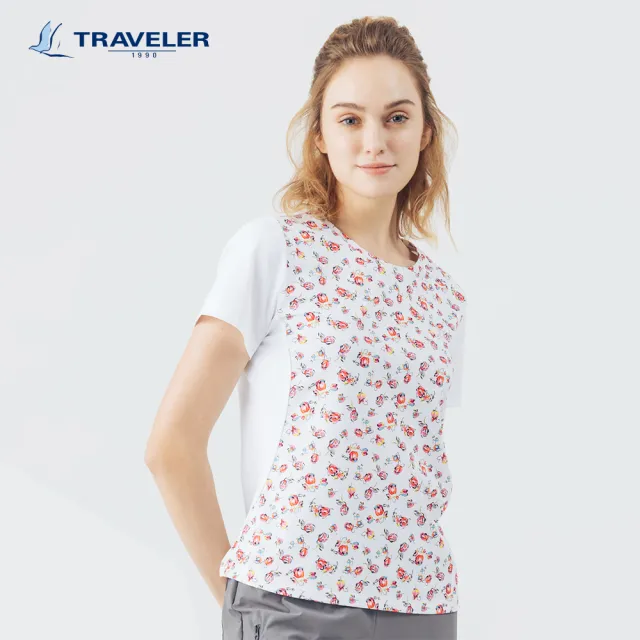 【TRAVELER 旅行者】24SS女款超透氣消臭吸排抗UV上衣_241TR808.809(超透氣/消臭/抗UV/吸濕排汗/機能衣)