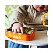 【thinkbaby】雙層隔熱304不鏽鋼兒童環保餐具組(橘色)