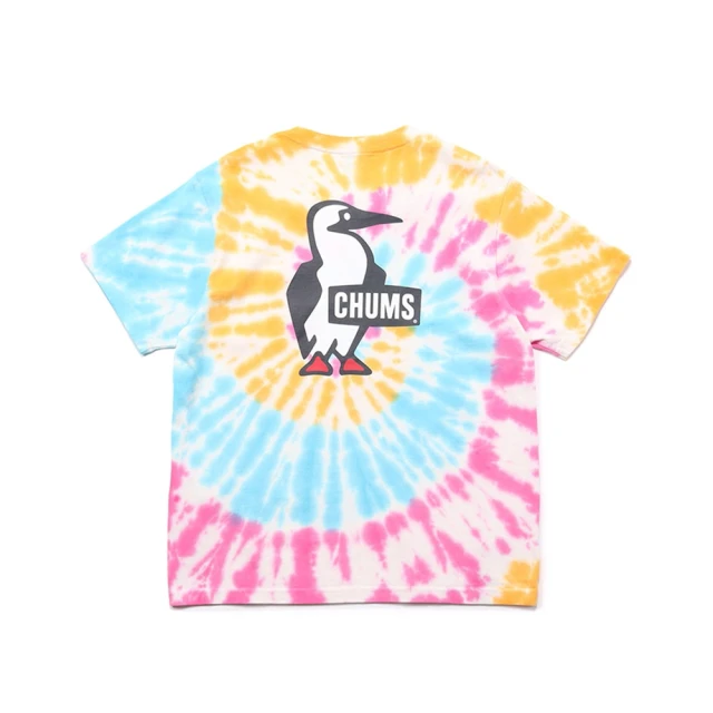 【CHUMS】CHUMS 休閒 Booby Logo T-Shirt短袖上衣 Tie-Dye SPR(CH012279Z077)