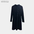 【JESSICA】舒適修身顯瘦小立領長袖洋裝G34703