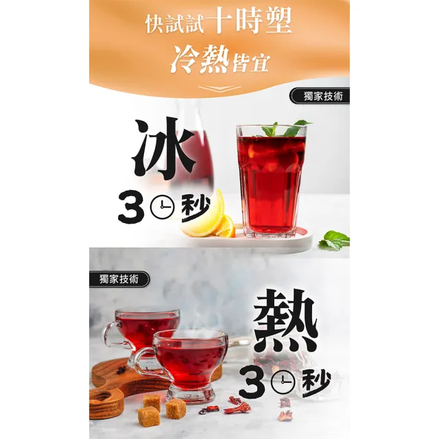 【iVENOR】十時塑花草茶-綜合口味 4盒(10包/盒;廖家儀見證推薦 冷熱沖泡)