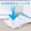 【良物造】衣物收納大小真空袋 50*70cm/5個(衣物真空袋 衣物壓縮袋 衣物收納 真空壓縮袋 重複使用 換季)