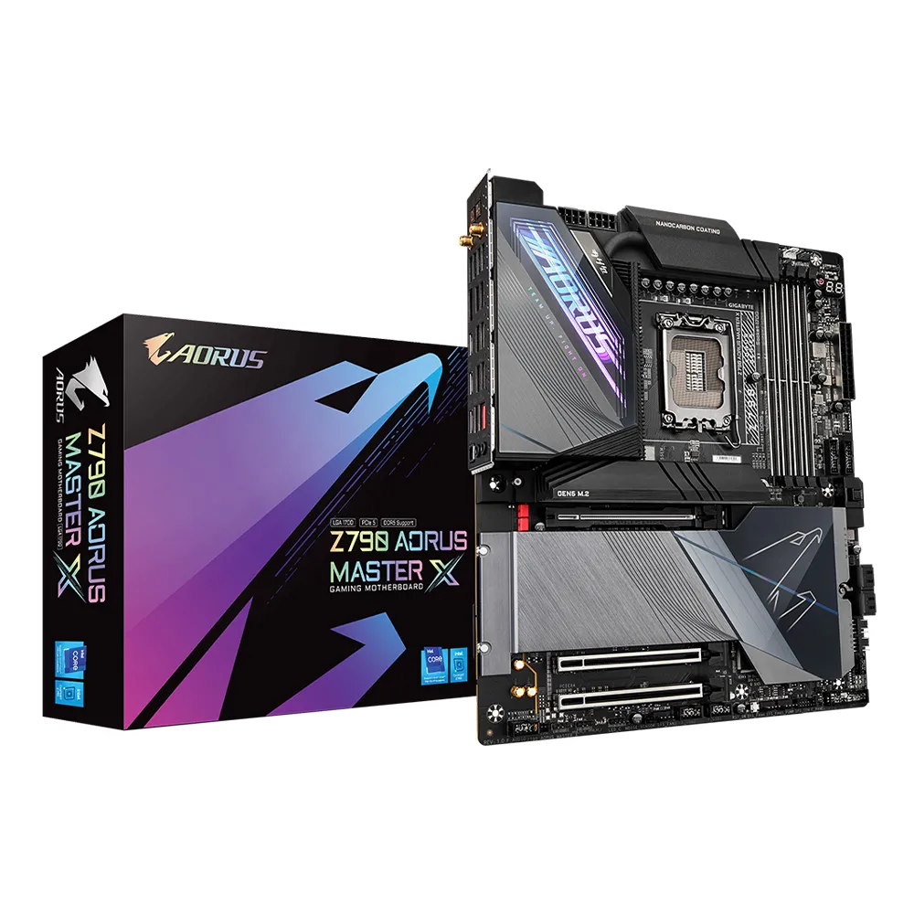 【GIGABYTE 技嘉】Z790 AORUS MASTER X 主機板+Intel Core i9-14900KS 處理器(149KS-3組合)