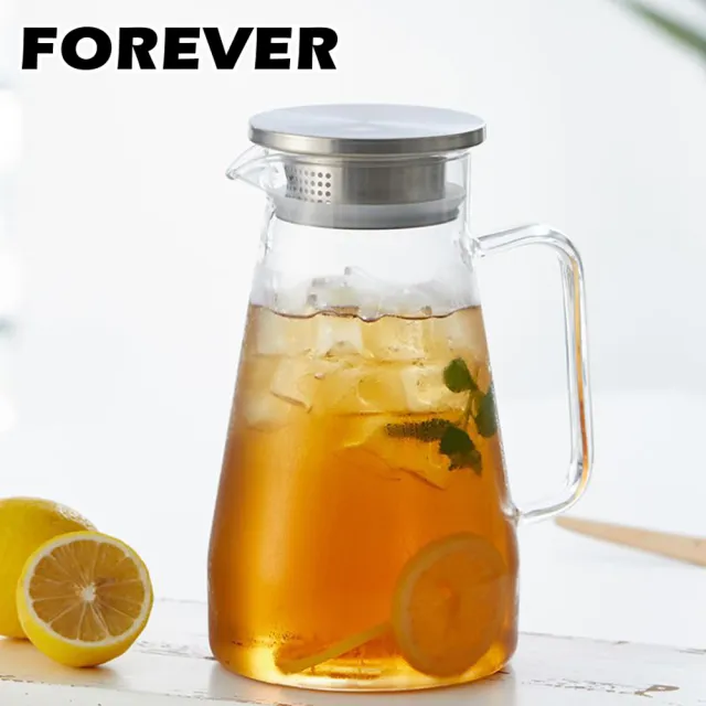 【日本FOREVER】耐熱玻璃把手水壺(1800ML)