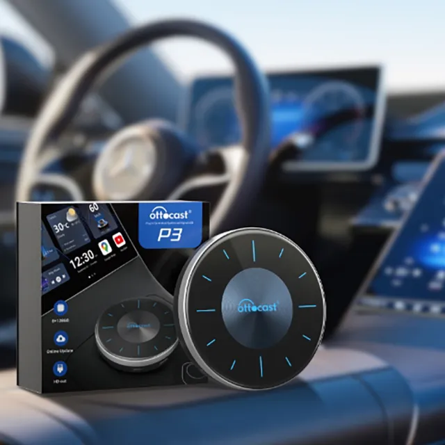 【OTTOCAST】P3智能車機(CarPlay轉安卓 八核心 IOS Android 隨插即用 車用 家用皆可 免安裝)