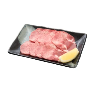 【勝崎生鮮】頂級老饕鮮脆燒烤牛舌片4盒組(200公克±10% / 1盒)