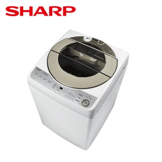 【SHARP 夏普】12公斤專利不鏽鋼無孔槽變頻直立式洗衣機(ES-ASF12T)