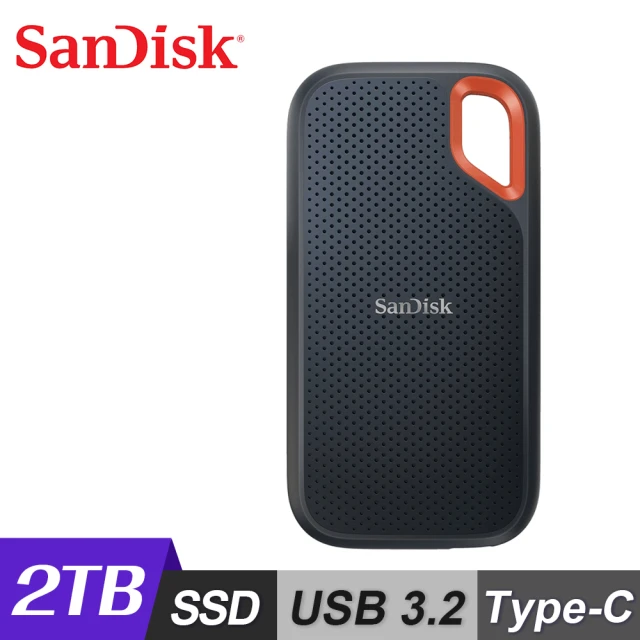 SanDisk 晟碟SanDisk 晟碟 E61 Extreme Portable SSD 2TB 行動固態硬碟
