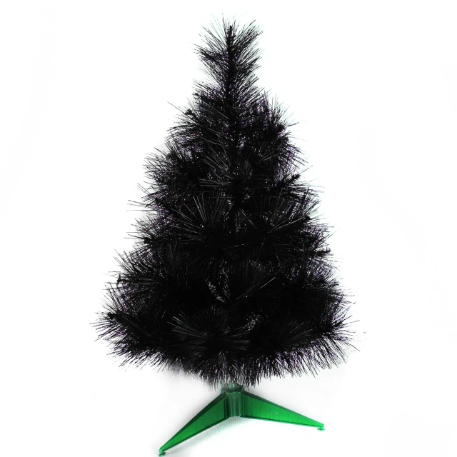 【摩達客】耶誕-2尺/2呎-60cm台灣製特級黑色松針葉聖誕樹-裸樹(不含飾品/不含燈/本島免運費)