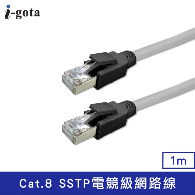 i 美麗 CAT.8 SSTP電競級網路線-1M