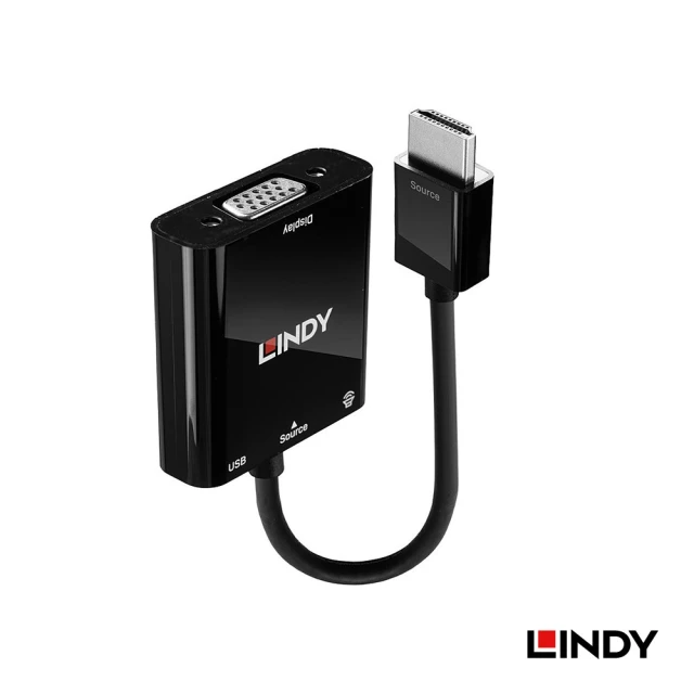 LINDY 林帝LINDY 林帝 38285 主動式 HDMI TO VGA 音源轉接器