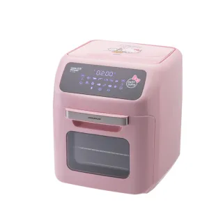 【CookPower 鍋寶】Kitty聯名限定款-智能健康氣炸烤箱12L(AF-1250PK)