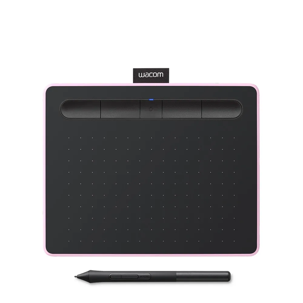 【Wacom】Intuos Comfort Small 藍牙繪圖板-莓果粉(CTL-4100WL/P0-C)