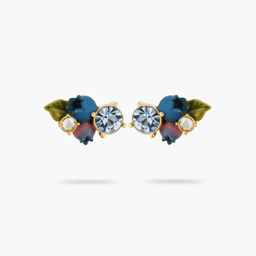 【Les Nereides】莓果森林-藍莓耳環