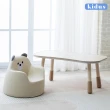 【kidus】兒童100公分花生桌+大款動物沙發HS003+SF102(遊戲桌 升降桌 兒童桌椅 成長桌椅 小沙發 玩具)