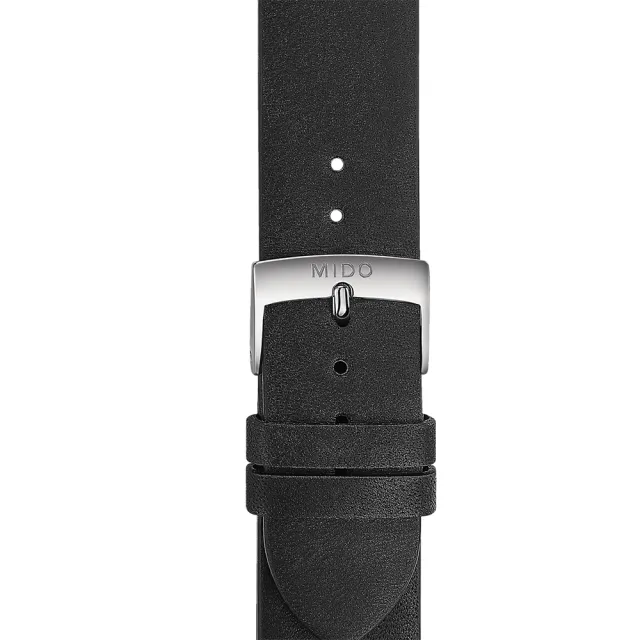 【MIDO 美度 官方授權】先鋒系列復古風格機械腕錶-40mm/灰 母親節 禮物(M0404071606000)