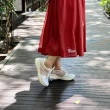 【Kimo】專利足弓支撐-真皮經典拼色休閒健康鞋 女鞋(香檳粉 KBCWF160177)