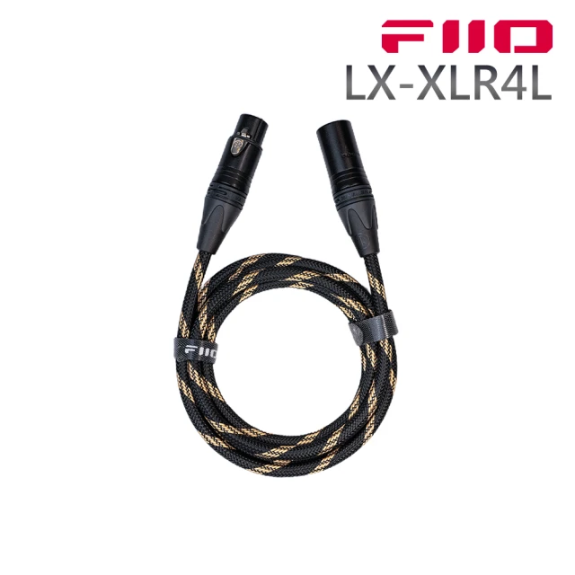 【FiiO】FiiO LX-XLR4L 3pin XLR 公轉母 XLR音源線(150cm)