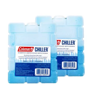 【Coleman】CHILLER小保冷劑 / 2入組(冰寶 冰磚 保冰劑 保冷磚 凍磚 冰塊磚)