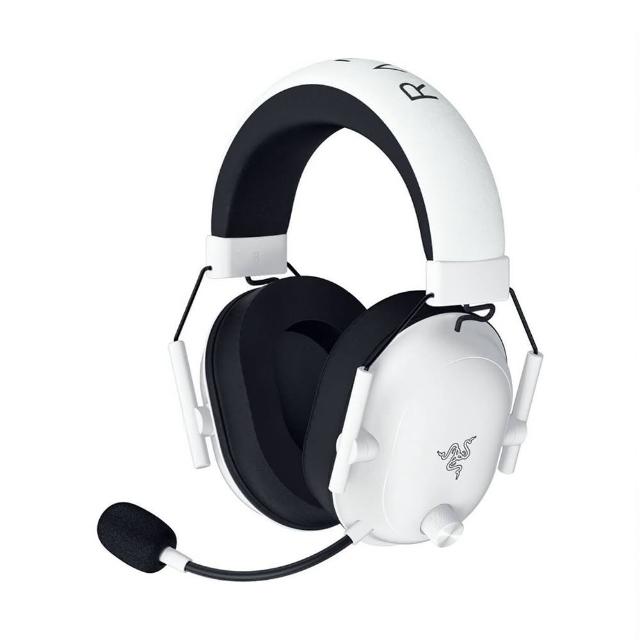 【Razer 雷蛇】HyperSpeed Wireless Ultra 黑鯊V2 無線耳麥-白色